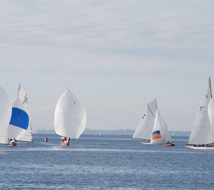 Segelveranstaltung am Chiemsee