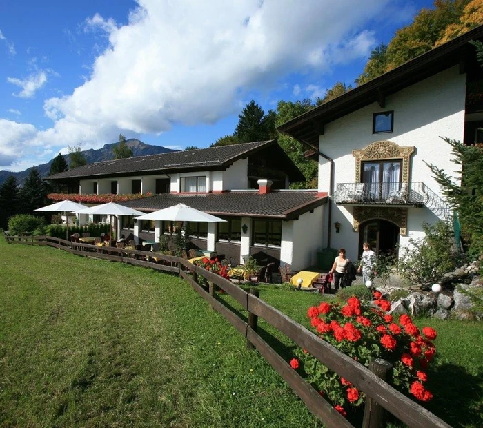 Blick aufs Haus vom Garten aus