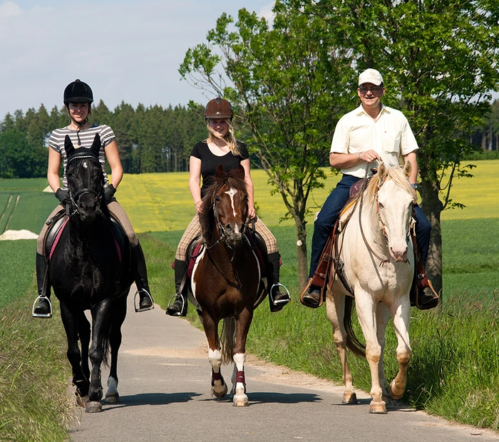 Ausritt im Chiemgau