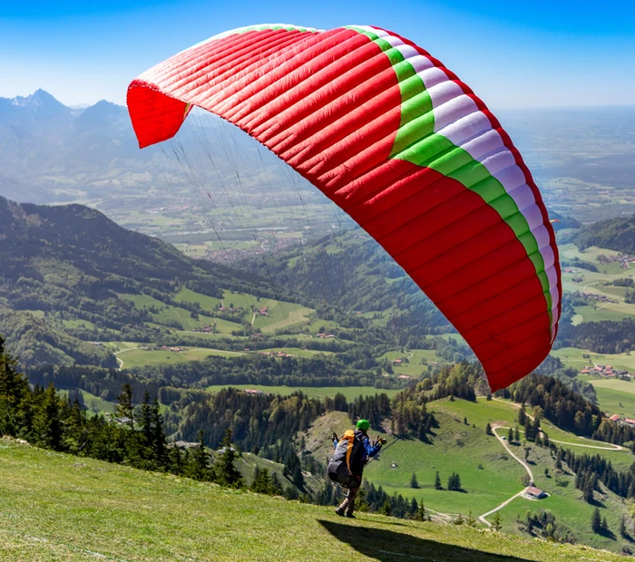 Gleitschirmfliegen Chiemgau Hocheck