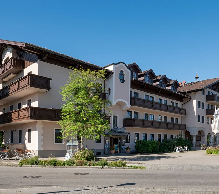 Außenansicht Hotel zur Post Eingangsbereich