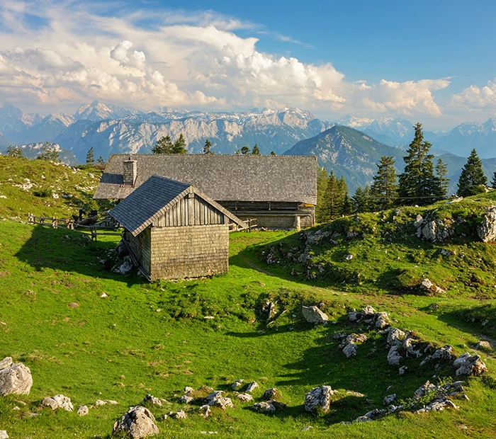 Die Kohler Alm in den Chiemgauer Alpen